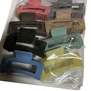 Colorful Hair Claw Clip Set